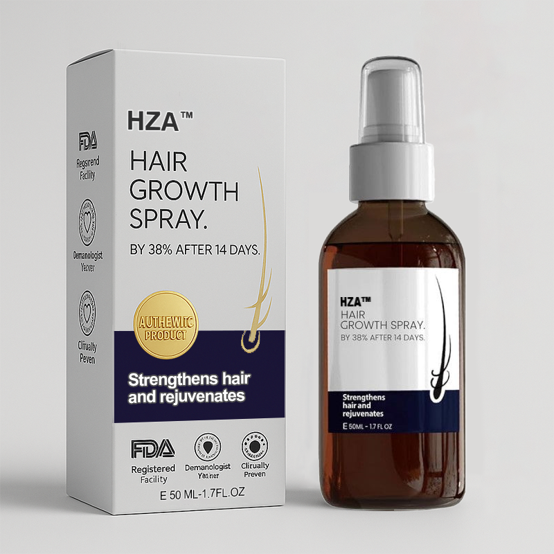 🌿PROMOCIÓN DE ÚLTIMO DÍA – 50% DE DESCUENTO🌿 Spray para el crecimiento natural del cabello HZA™