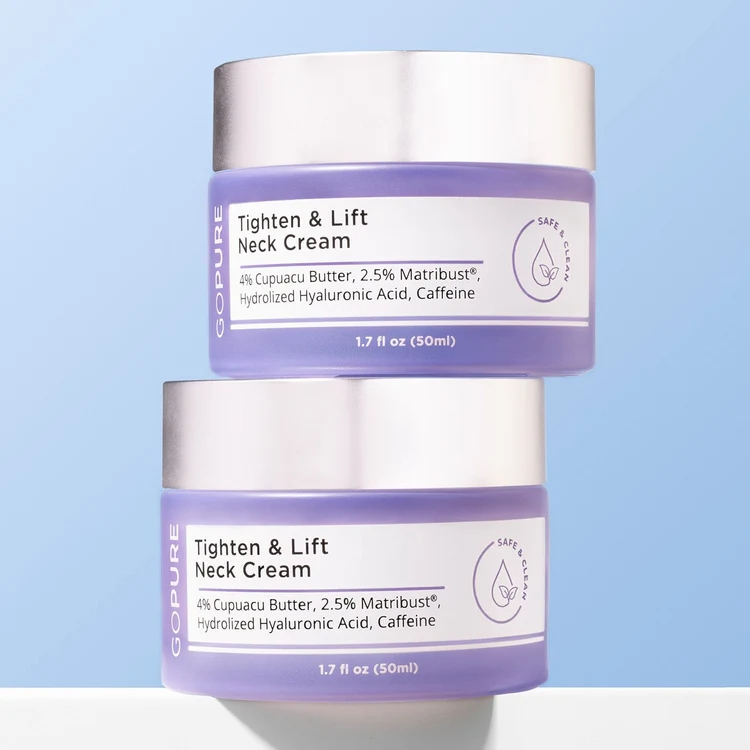 Gopure Cream Cream - Crème de cou taquin et taquinerie pour s'arrêter la peau