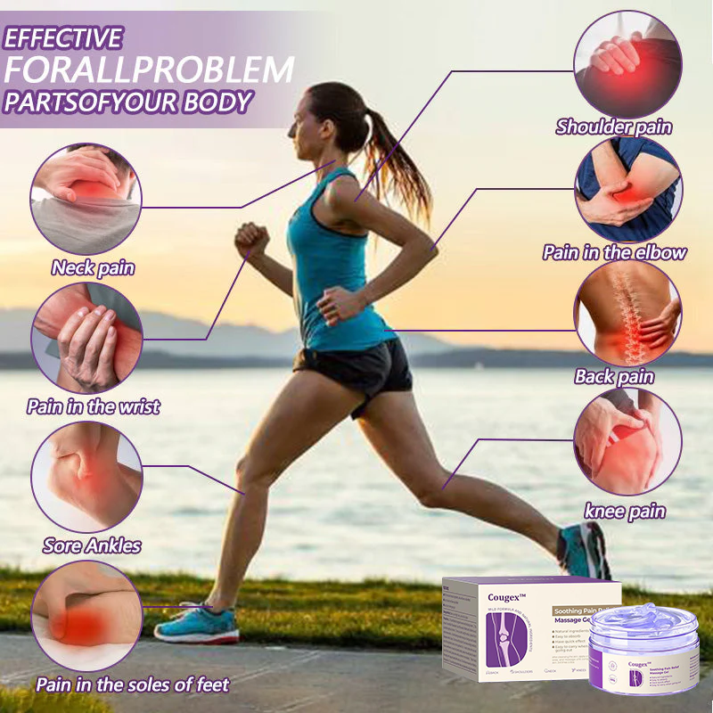 👩⚕️Gel de massage apaisant pour l'arthrite au curcuma et à l'huile d'émeu Cougex™ 👨⚕️Approuvé par l'Association australienne d'ostéopathie (AOA)