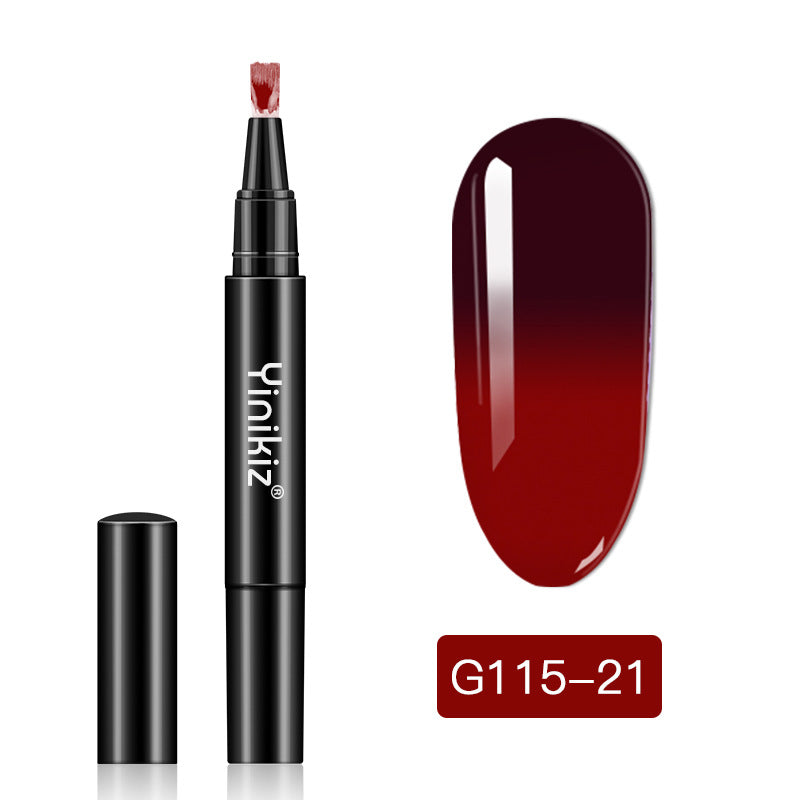 Yinikiz® temperatuurveranderende nagellakgelpotlood om de lijm af te geven