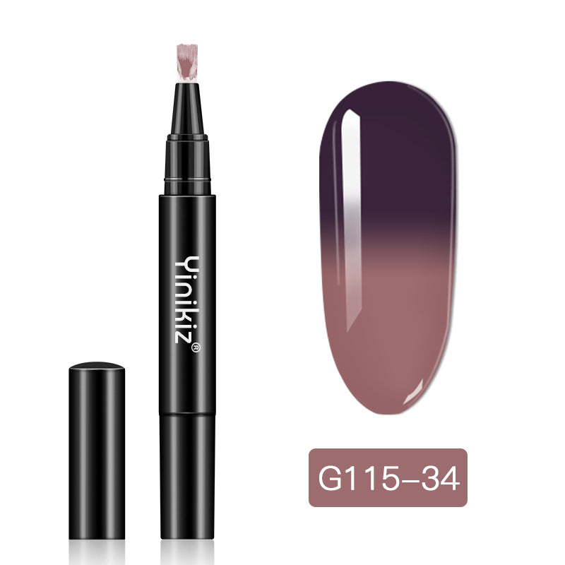 Yinikiz® temperatuurveranderende nagellakgelpotlood om de lijm af te geven