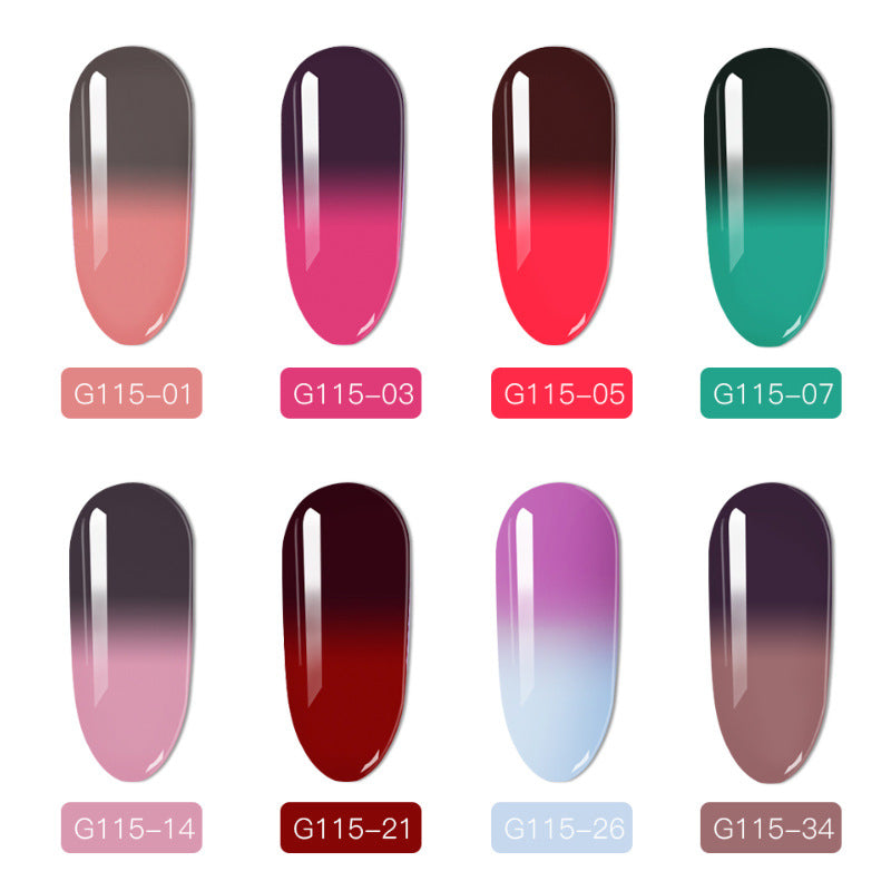 Yinikiz® temperatuurveranderende nagellakgelpotlood om de lijm af te geven
