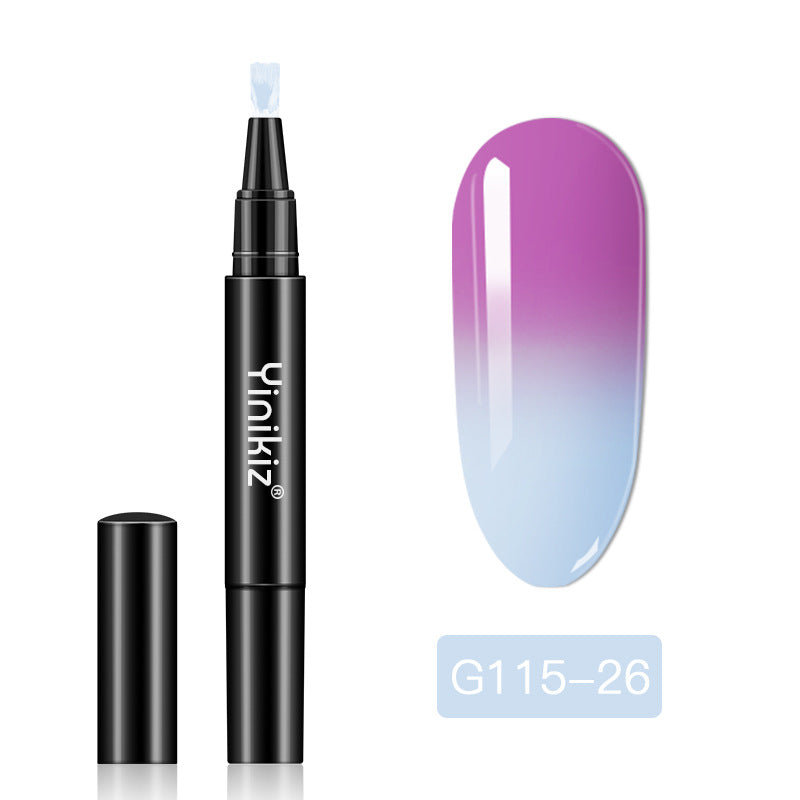 Yinikiz® temperatuurveranderende nagellakgelpotlood om de lijm af te geven