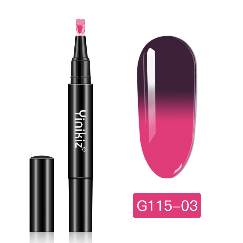 Yinikiz® temperatuurveranderende nagellakgelpotlood om de lijm af te geven