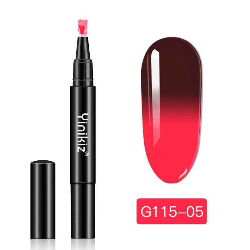 Yinikiz® temperatuurveranderende nagellakgelpotlood om de lijm af te geven