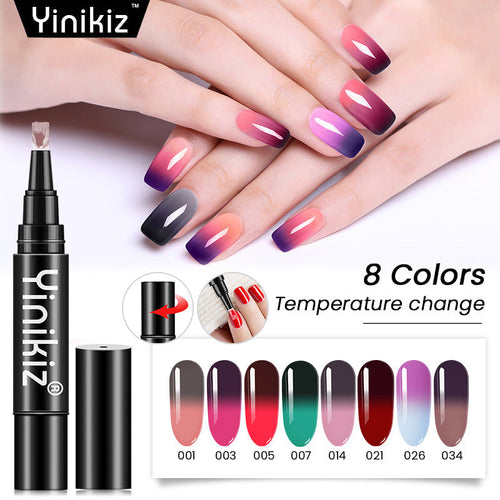 Yinikiz® temperatuurveranderende nagellakgelpotlood om de lijm af te geven