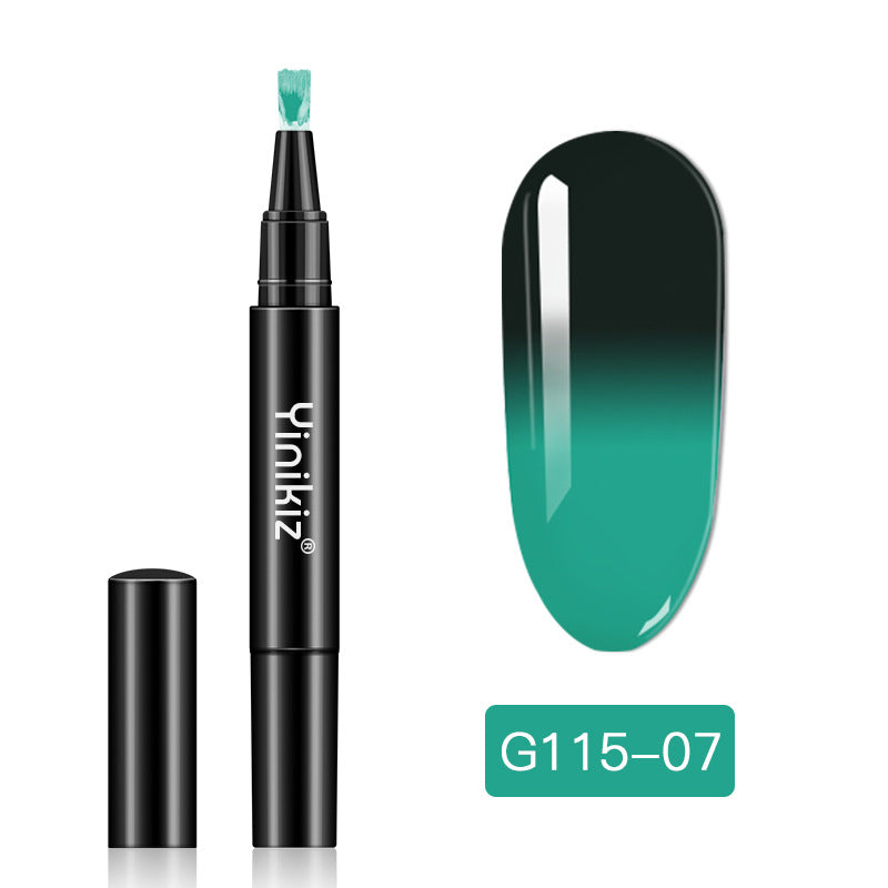 Yinikiz® temperatuurveranderende nagellakgelpotlood om de lijm af te geven