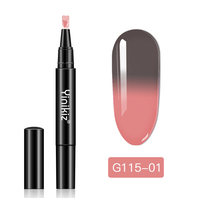 Yinikiz® temperatuurveranderende nagellakgelpotlood om de lijm af te geven