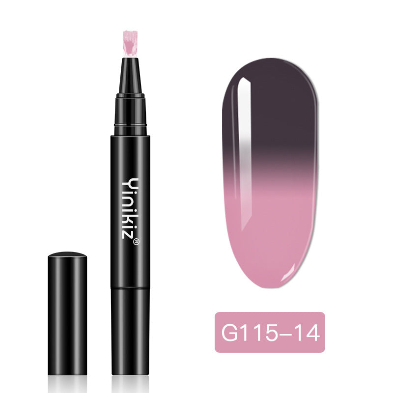 Yinikiz® temperatuurveranderende nagellakgelpotlood om de lijm af te geven