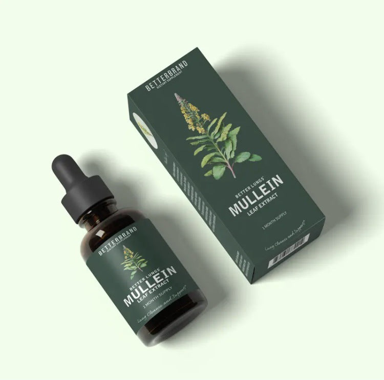 Les gouttes d'extrait de foliope royale et de chlorophylle pour la détoxification pulmonaire, les suppléments nutritionnels