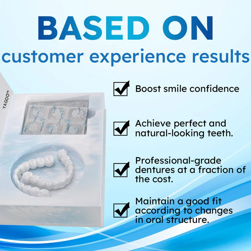 Official Store | rossdeoring™ Moldable Dentures🧑🏽⚕️Obtain American Dental Association (ADA) Certification ✅
