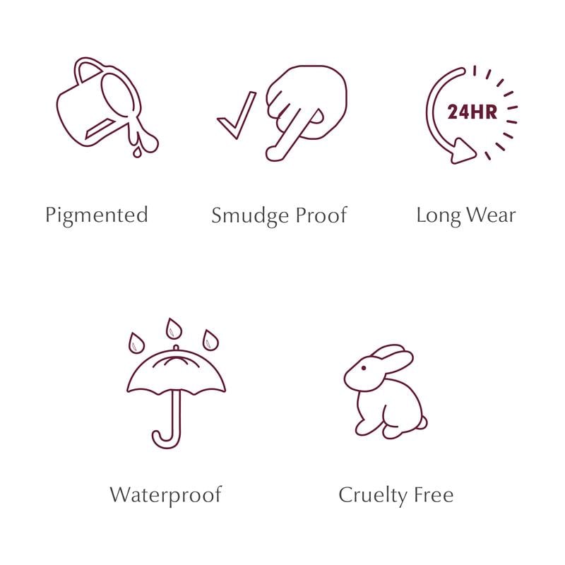🌟negociar 🌟Dúo delineador de ojos resistente al agua 24 horas, lápiz delineador afilable