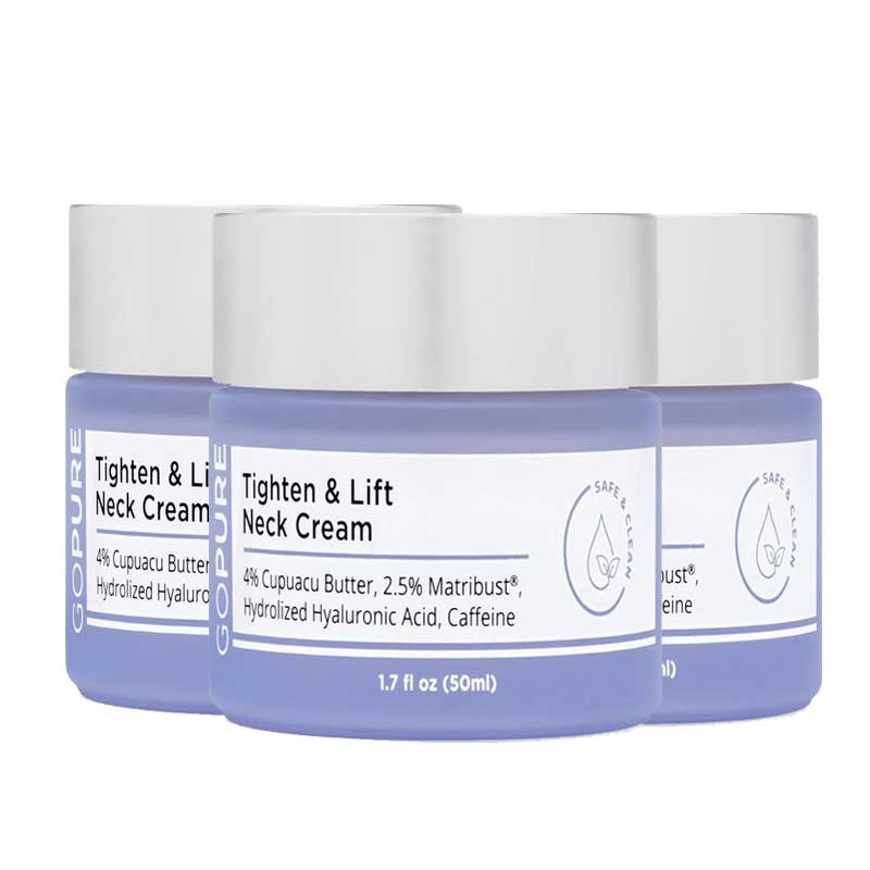 Gopure Cream Cream - Crème de cou taquin et taquinerie pour s'arrêter la peau