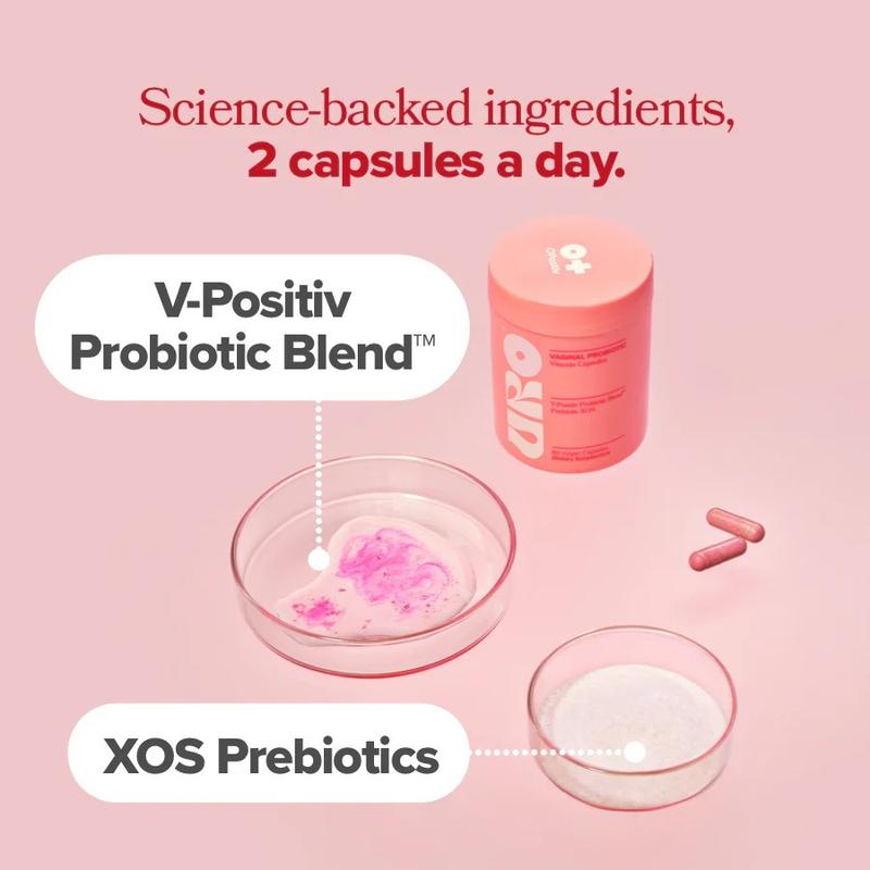 URO Probiotics for Women-60 Pieces (1-pack) -Propiotics for Women-Phalance with Prebiotics et Lactobacillus-Probiotic