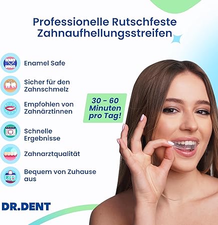 👨⚕️Recommandé par le CED✅Bandes de blanchiment dentaire professionnelles 21 applications - Sans danger pour l'émail - Sans sensibilité - Bandes de blanchiment dentaire professionnelles - 42 bandes + ouvre-bouche inclus