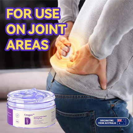 👩⚕️Gel de massage apaisant pour l'arthrite au curcuma et à l'huile d'émeu Cougex™ 👨⚕️Approuvé par l'Association australienne d'ostéopathie (AOA)