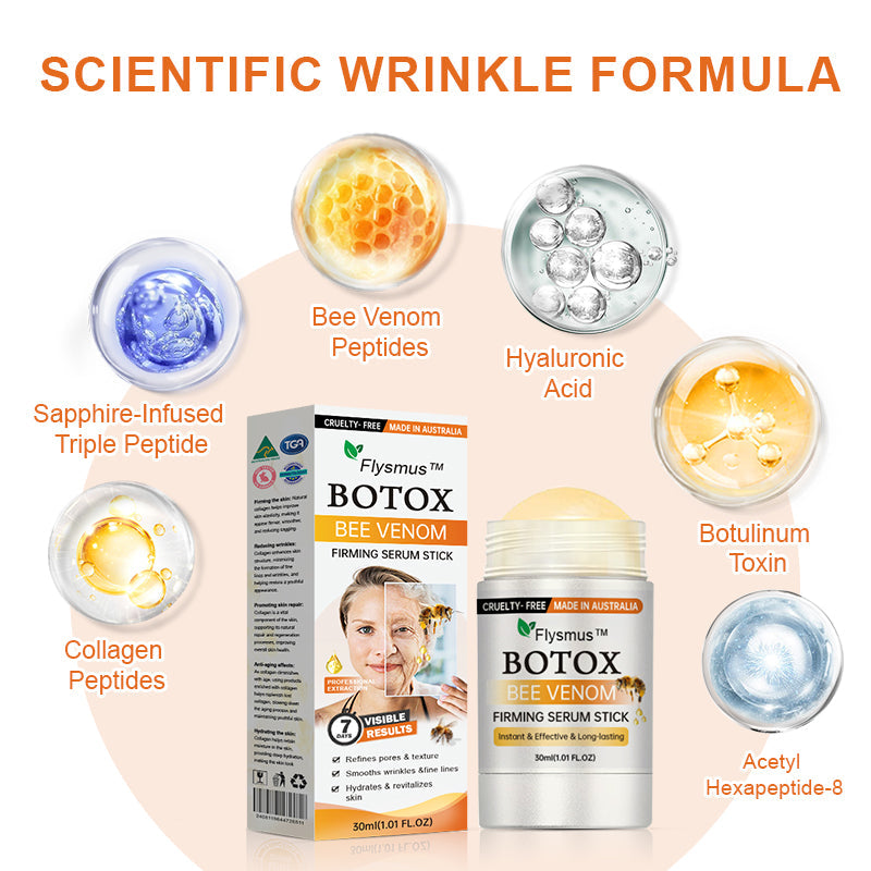 🐝💖Sérum raffermissant Flysmus™ Botox au venin d'abeille (fabriqué et expédié en Allemagne) – DERNIER JOUR -70 %