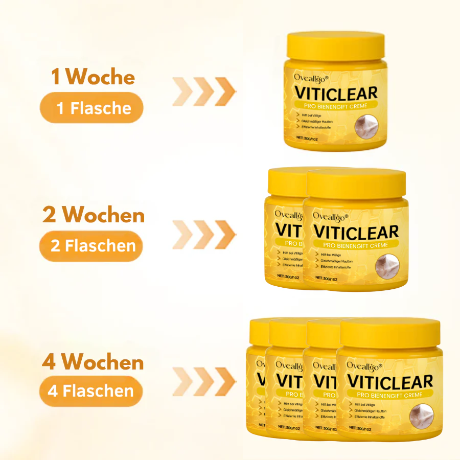 Ovealdgo® Viticlear Pro Skin Care Cream - 90% de soulagement efficace pour le vitiligo