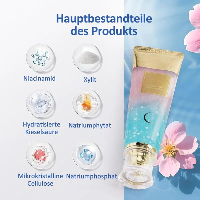 🔥Último día 49% de descuento🎁Pasta de dientes blanqueadora con niacinamida: blanquea los dientes, protege el esmalte y refresca el aliento con cada cepillado. 🦷🌿