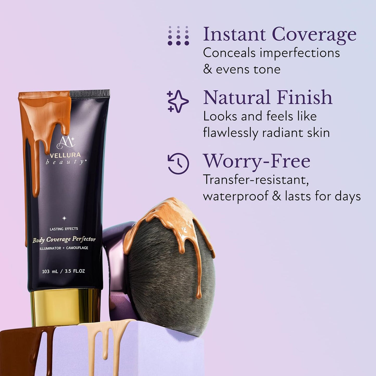 Sólo hoy🌟– ¡60% de descuento! Set de cobertura corporal completa (incluye Body Perfeccionador + Cepillo pulidor XL)