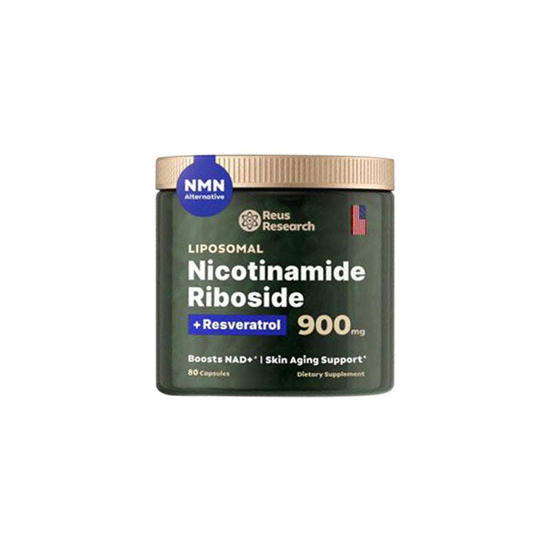 '-Reus Research NR900-NAD + Suppléments alimentaires pour soutenir le vieillissement cutané, pour plus d'énergie et de concentration - 80 pièces-vitamine et suppléments de bien-être