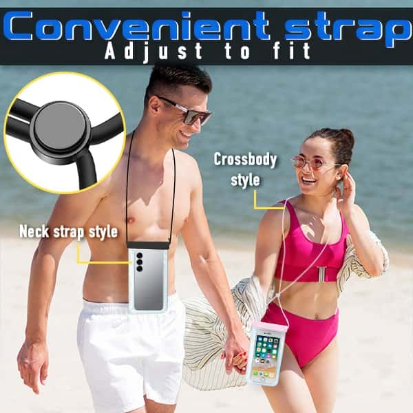 Sac smartphone pro-eau extérieur