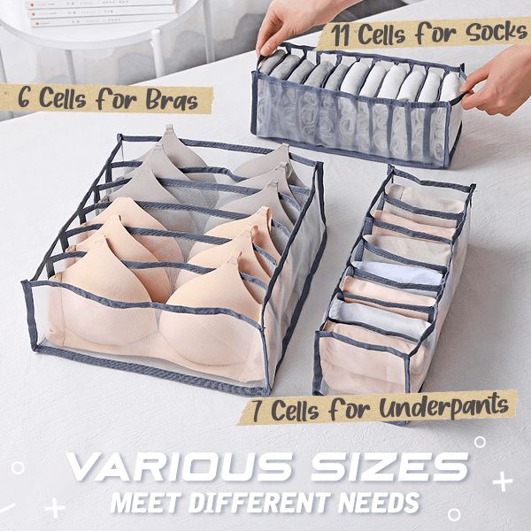 Organisateur de sous-vêtements (50% de rabais)