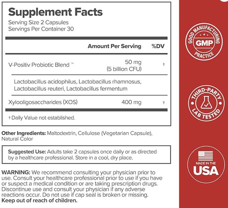 URO Probiotics for Women-60 Pieces (1-pack) -Propiotics for Women-Phalance with Prebiotics et Lactobacillus-Probiotic