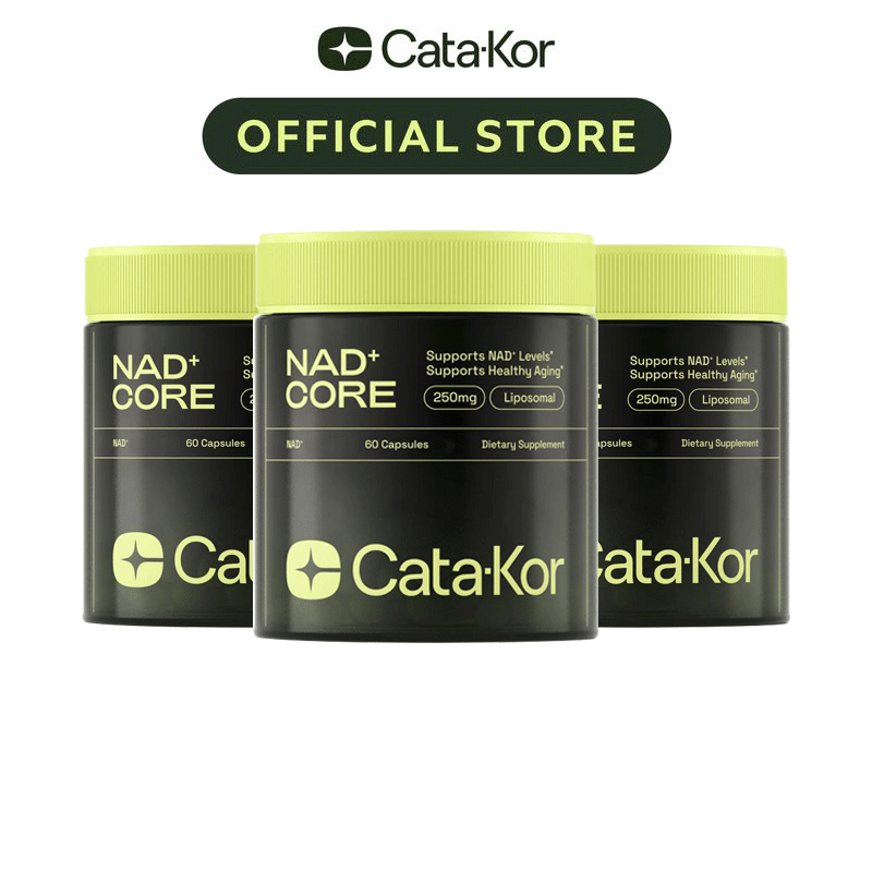 Cata-kor 250 mg-nad + suppléments nutritionnels pour soutenir le vieillissement cutané, pour plus d'énergie et de concentration - 60 pièces-vitamine et des suppléments nutritionnels du bien-être, comestibles