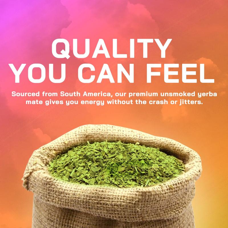 Yerba Magic Capsules-Pure Yerba Mate et 5-en-1 Super Mixing | Énergie naturelle
