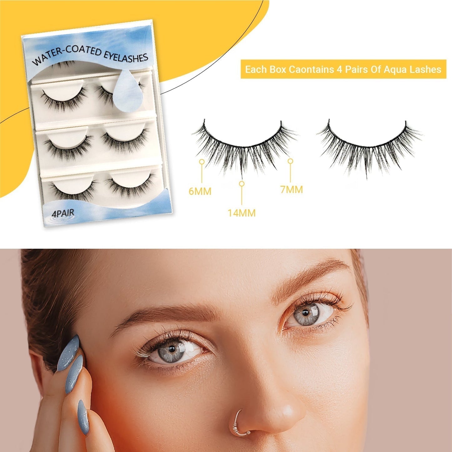 Volumizzanti ciglia Aqua