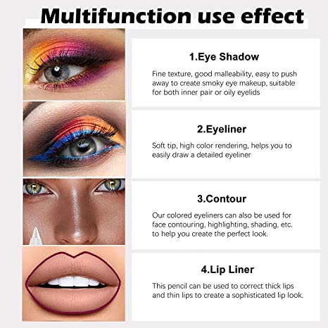 🔥Penna eyeliner waterproof a lunga durata, cosmetici per il trucco degli occhi alla moda