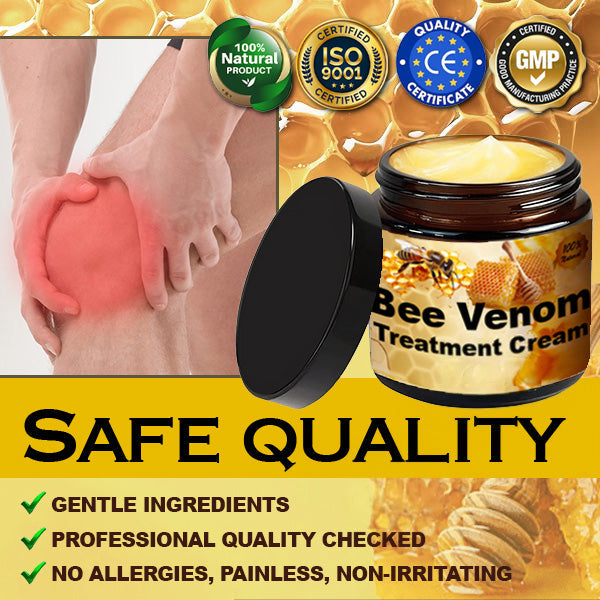 Crème de beeengift pour le traitement de l'arthrite