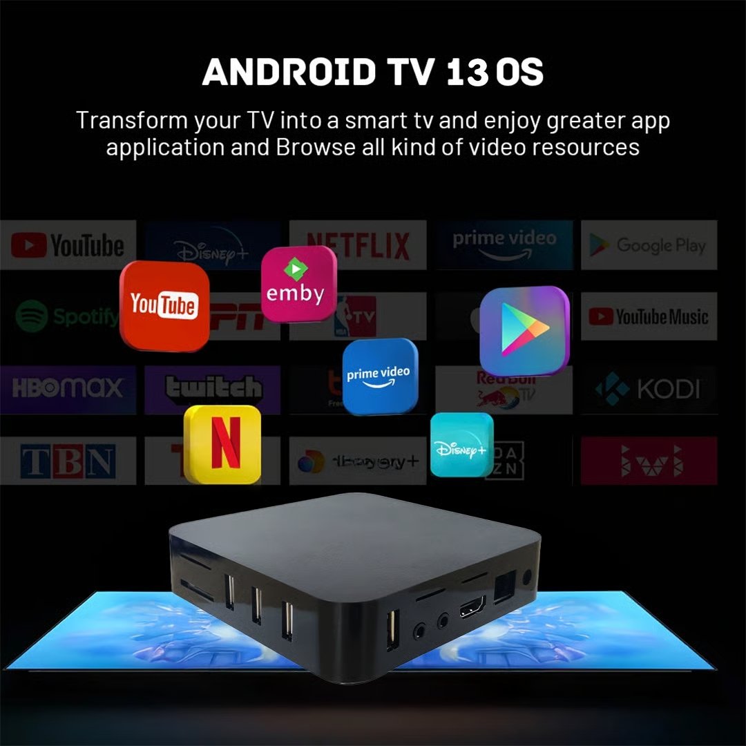 Last Day Promotion 49% OFF⏰2025 S6 Max Smart 4K TV Box🔥No Monthly Fees📶100% Free TV Box