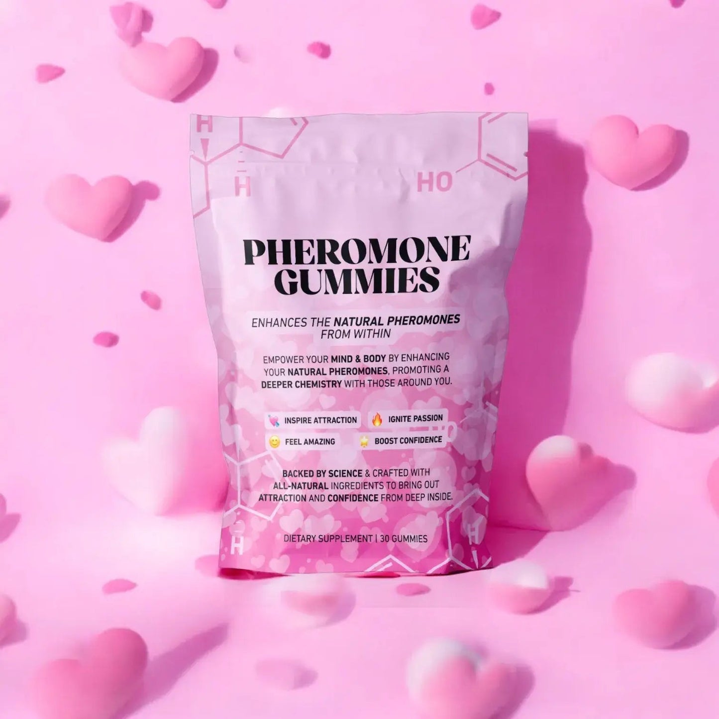 💋ྀིྀི🍬Gomitas de feromonas 🍓– Vuélvete irresistible👩❤️👨✨