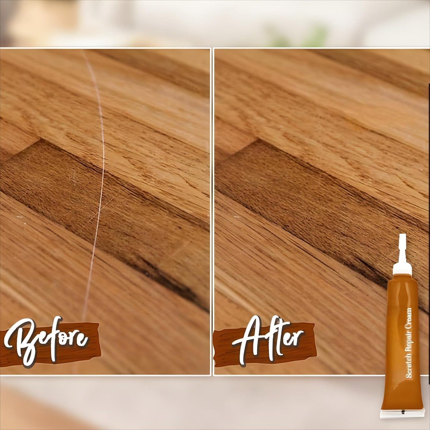 Couleur de réparation de meubles en bois facile à fixe