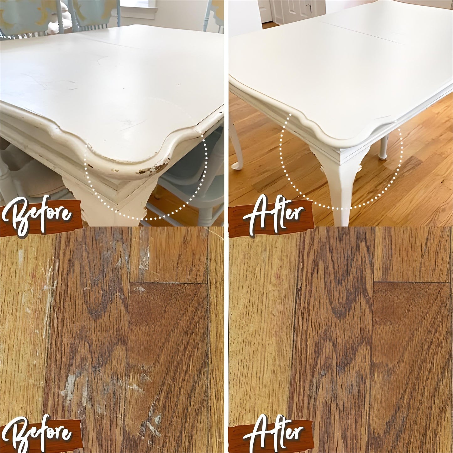 Couleur de réparation de meubles en bois facile à fixe