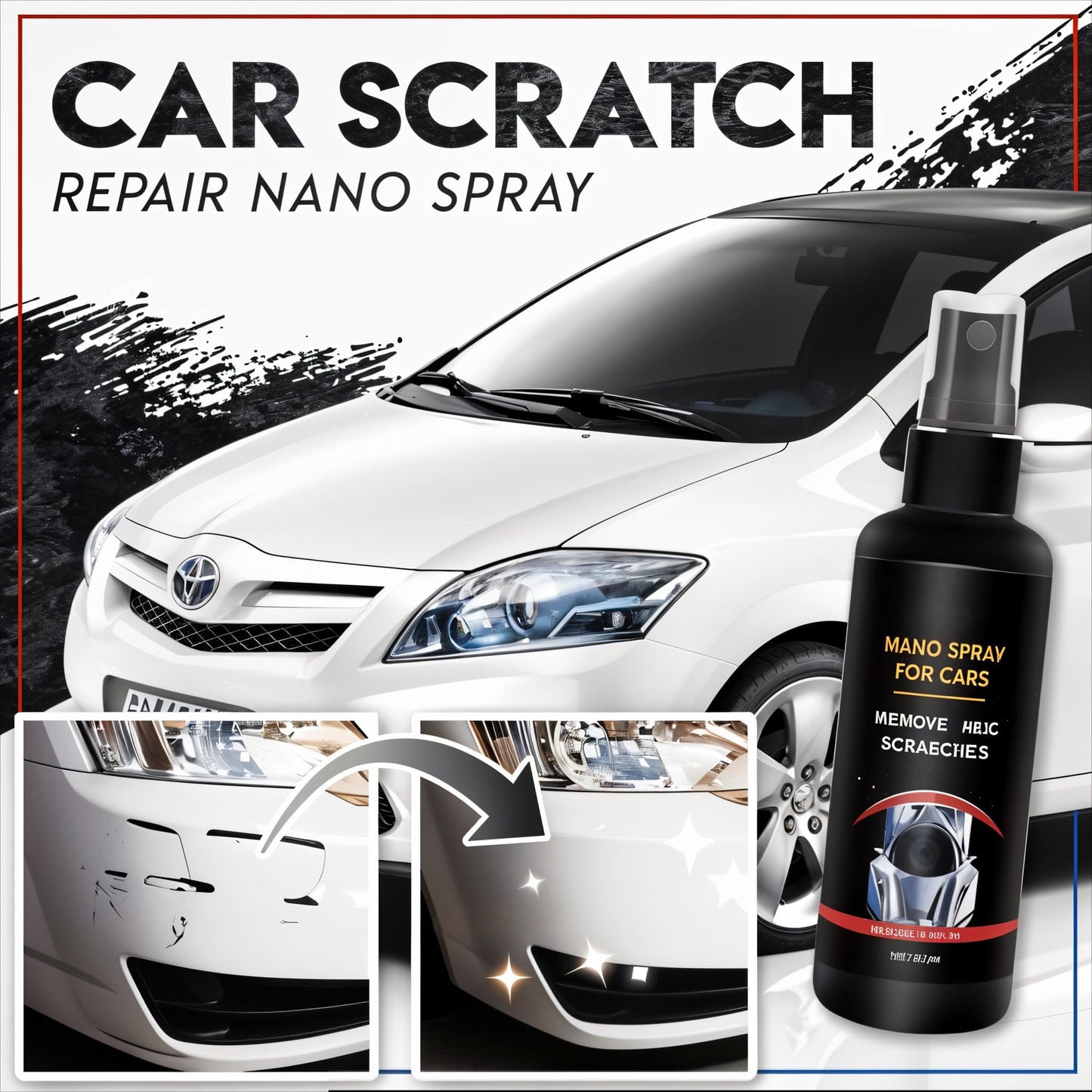 Nanospray de réparation de l'Autkratzer