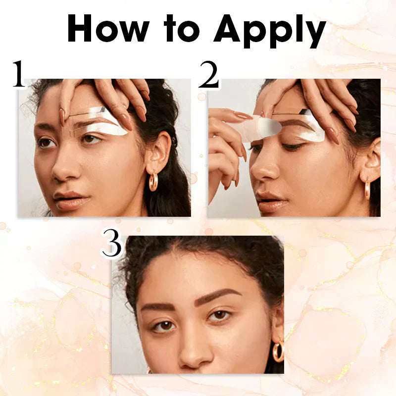 Ensemble de tampons à sourcils Chicarc