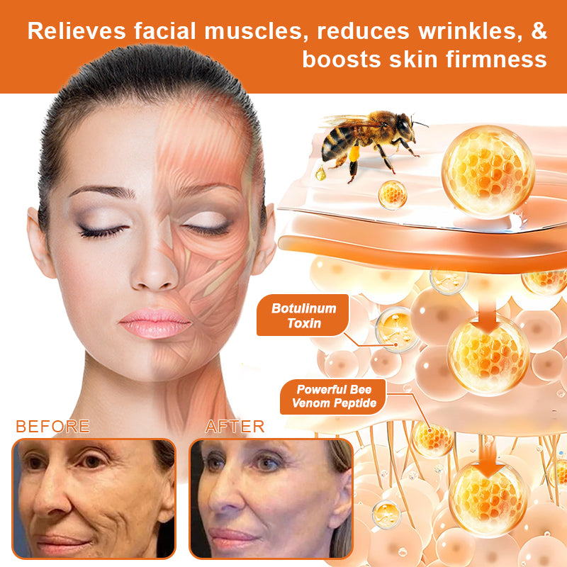 🐝💖Sérum raffermissant Flysmus™ Botox au venin d'abeille (fabriqué et expédié en Allemagne) – DERNIER JOUR -70 %