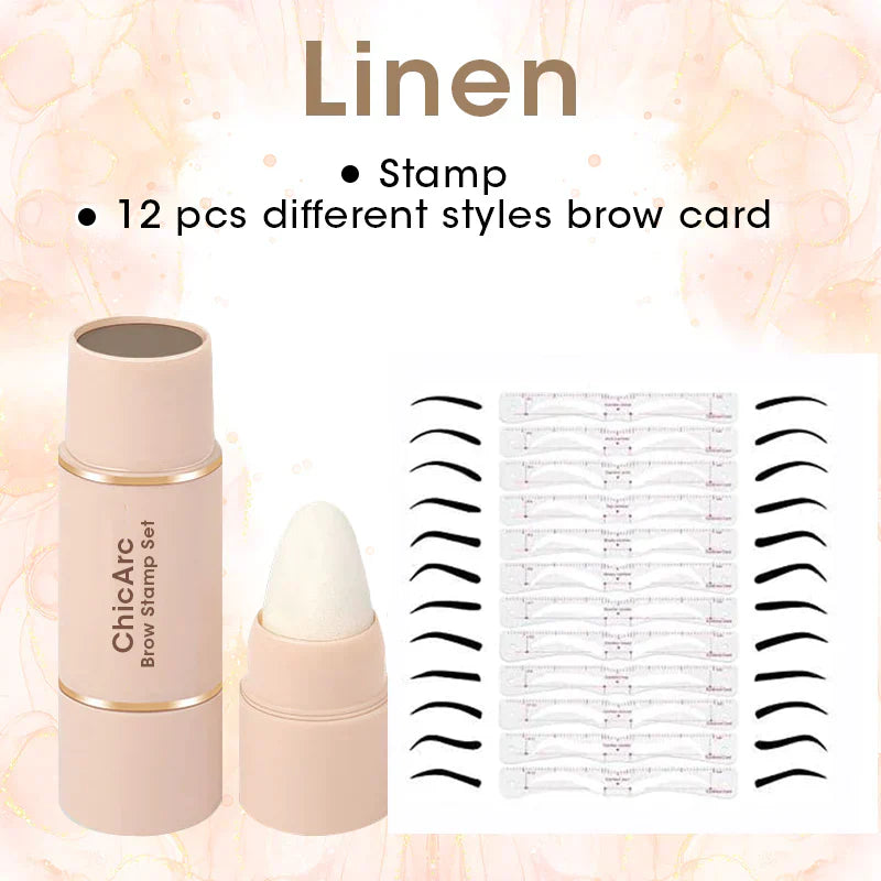 Ensemble de tampons à sourcils Chicarc