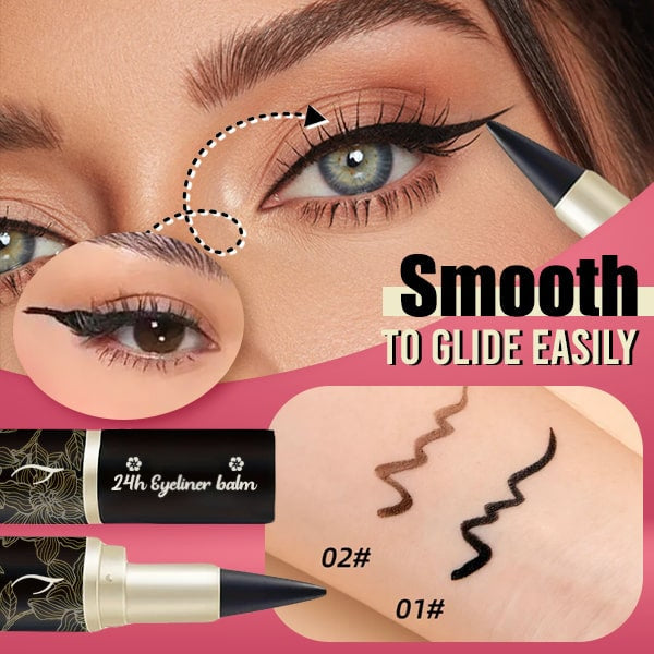Contenu 24 heures sur le baume d'eye-liner portable