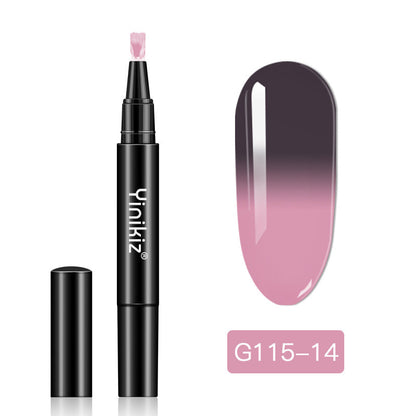 Yinikiz® temperatuurveranderende nagellakgelpotlood om de lijm af te geven