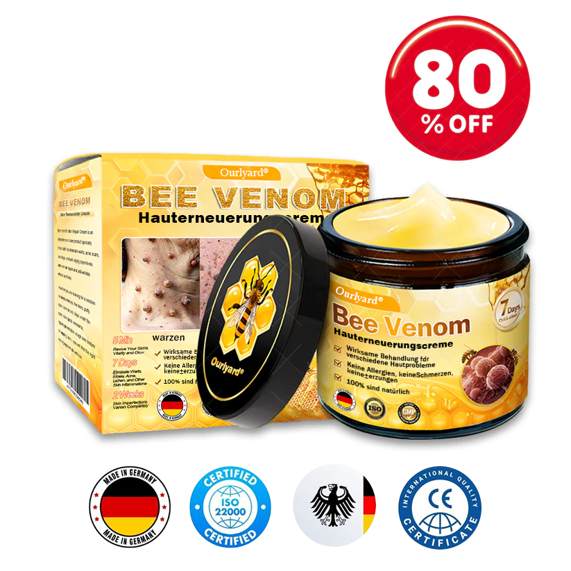 ✨✨Krém na obnovu pokožky s včelím jedem Ourlyard® - 🔥Časově omezená sleva 80 %🔥