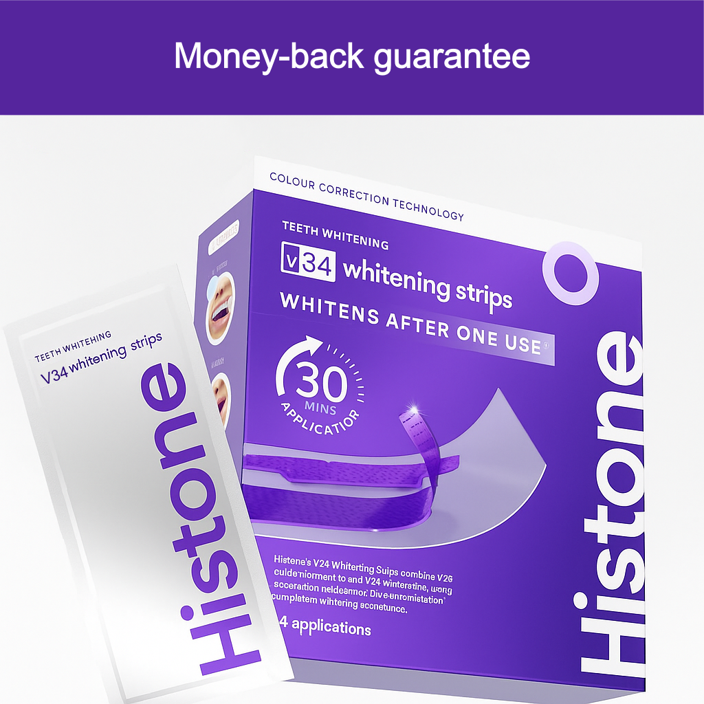 🔥Last day 50% off —— V34 Whitening Strips