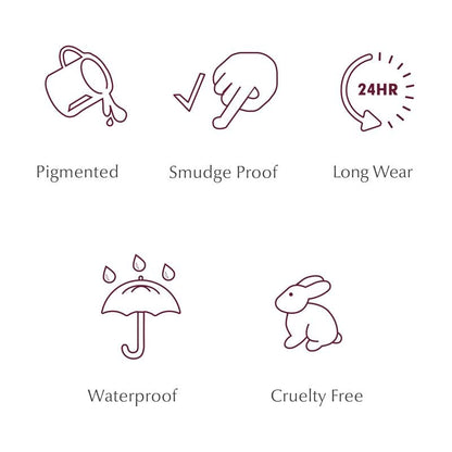 🌟negociar 🌟Dúo delineador de ojos resistente al agua 24 horas, lápiz delineador afilable