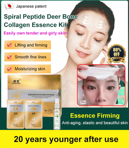 [🍃20 jaar jonger na toepassing🌱] Spiraalpeptiden 🦌Hertenbotten Collageen Essentie Kit