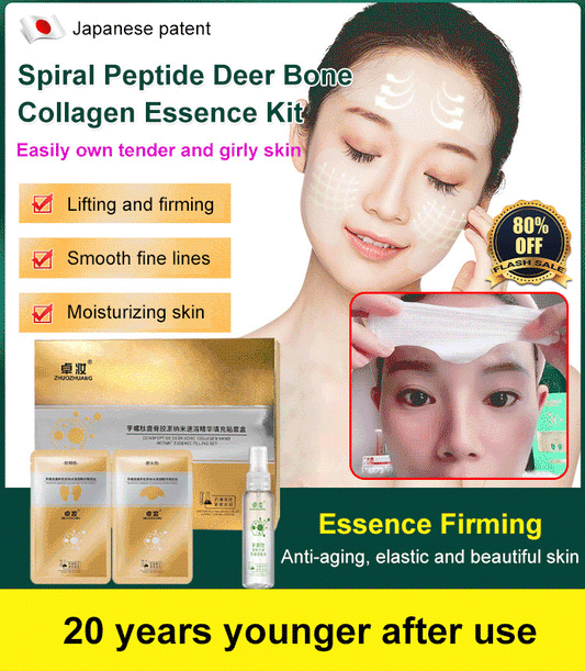[🍃20 jaar jonger na toepassing🌱] Spiraalpeptiden 🦌Hertenbotten Collageen Essentie Kit