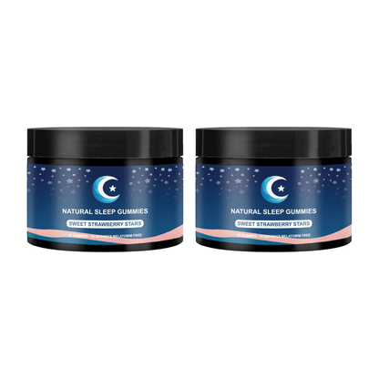 Lullabiti Camere da letto naturali - 30 porzioni - Sweet Strawberry Sterner (Melatonin -Free)