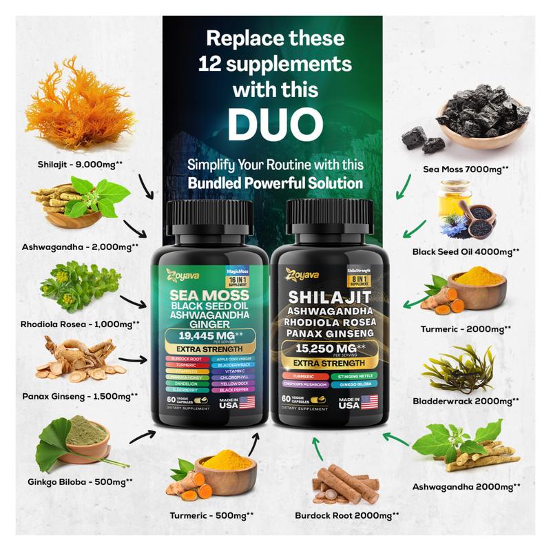 Package de vitalité dynamique - Zoyava SeemOos Multivitamin et combinaison de puissance
